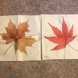 Linen outdoor pillow covers